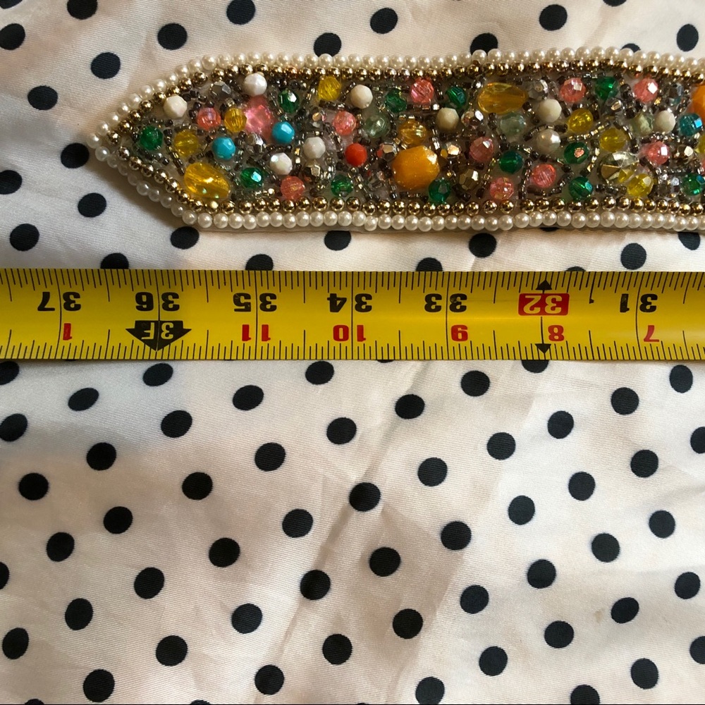 *SOLD* Beaded Vintage Belt - Picture 3 of 5